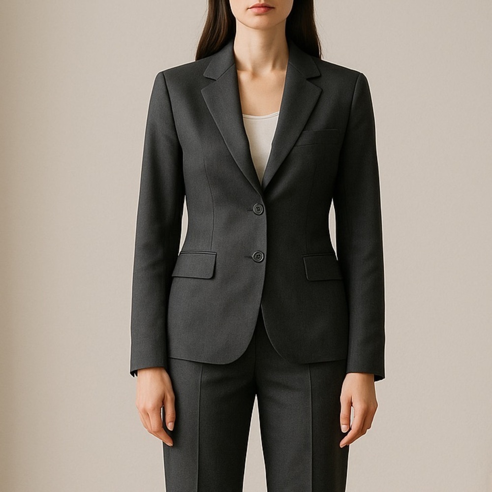 Balenciaga Wool Blend Blazer Suit Jacket Vintage 2000s Designer Runway